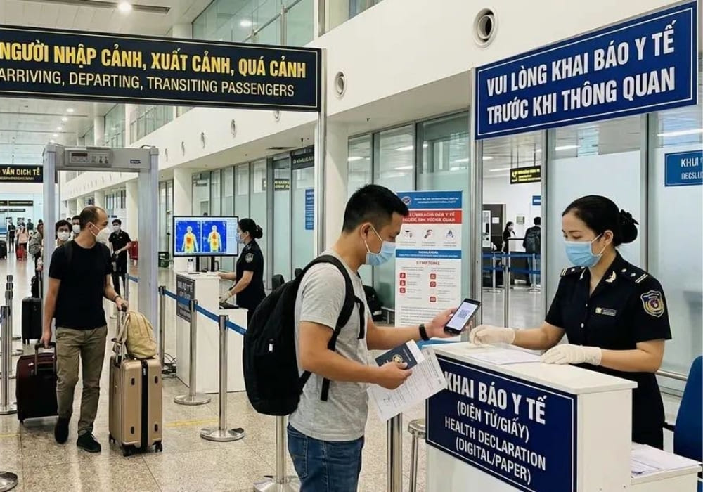 Health declarations are mandatory for all travelers from July 2026.