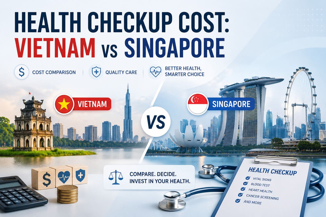 Health Checkup Cost: Vietnam vs Singapore in 2026 