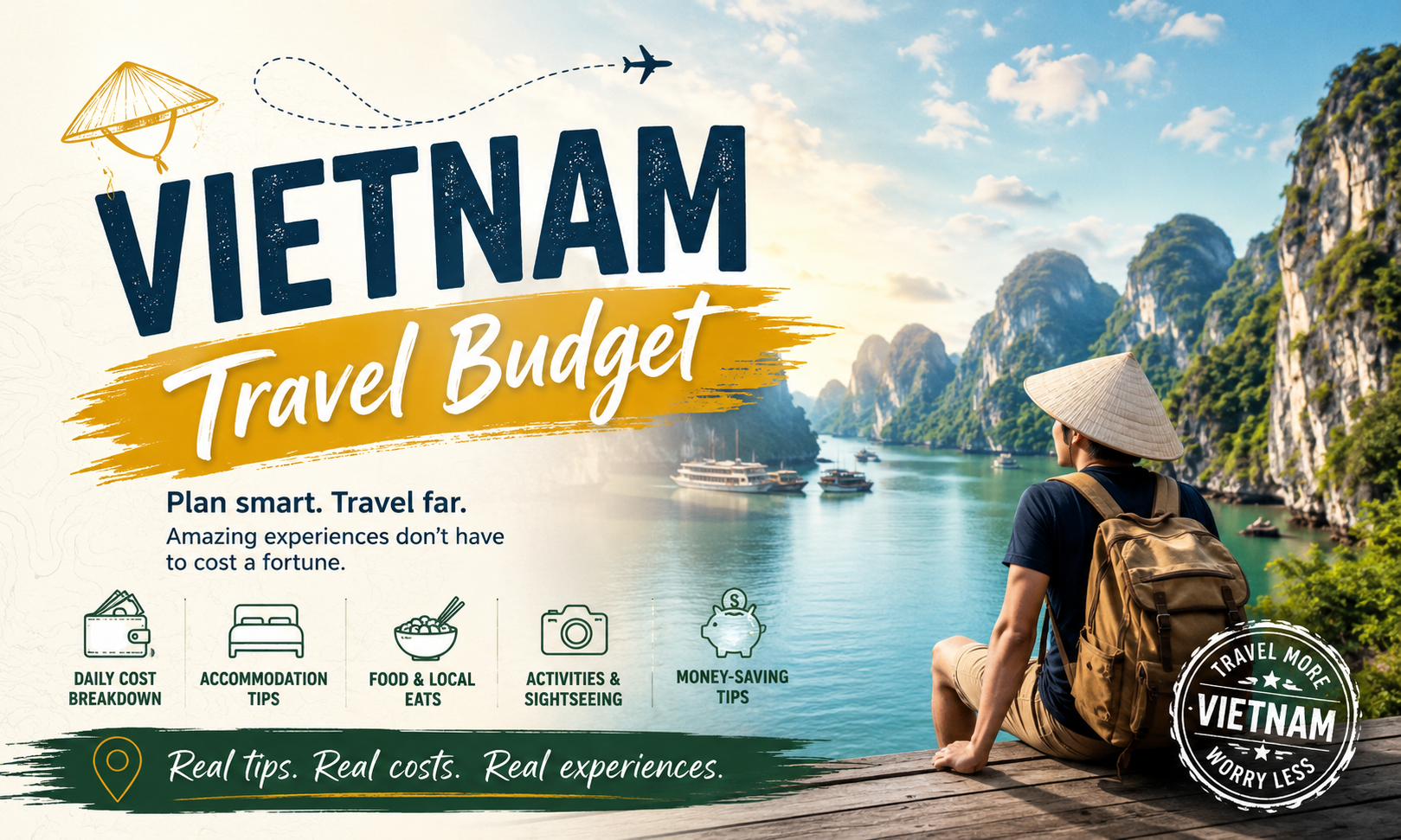 Vietnam travel budget: exact daily costs by region and the wallet setup you need