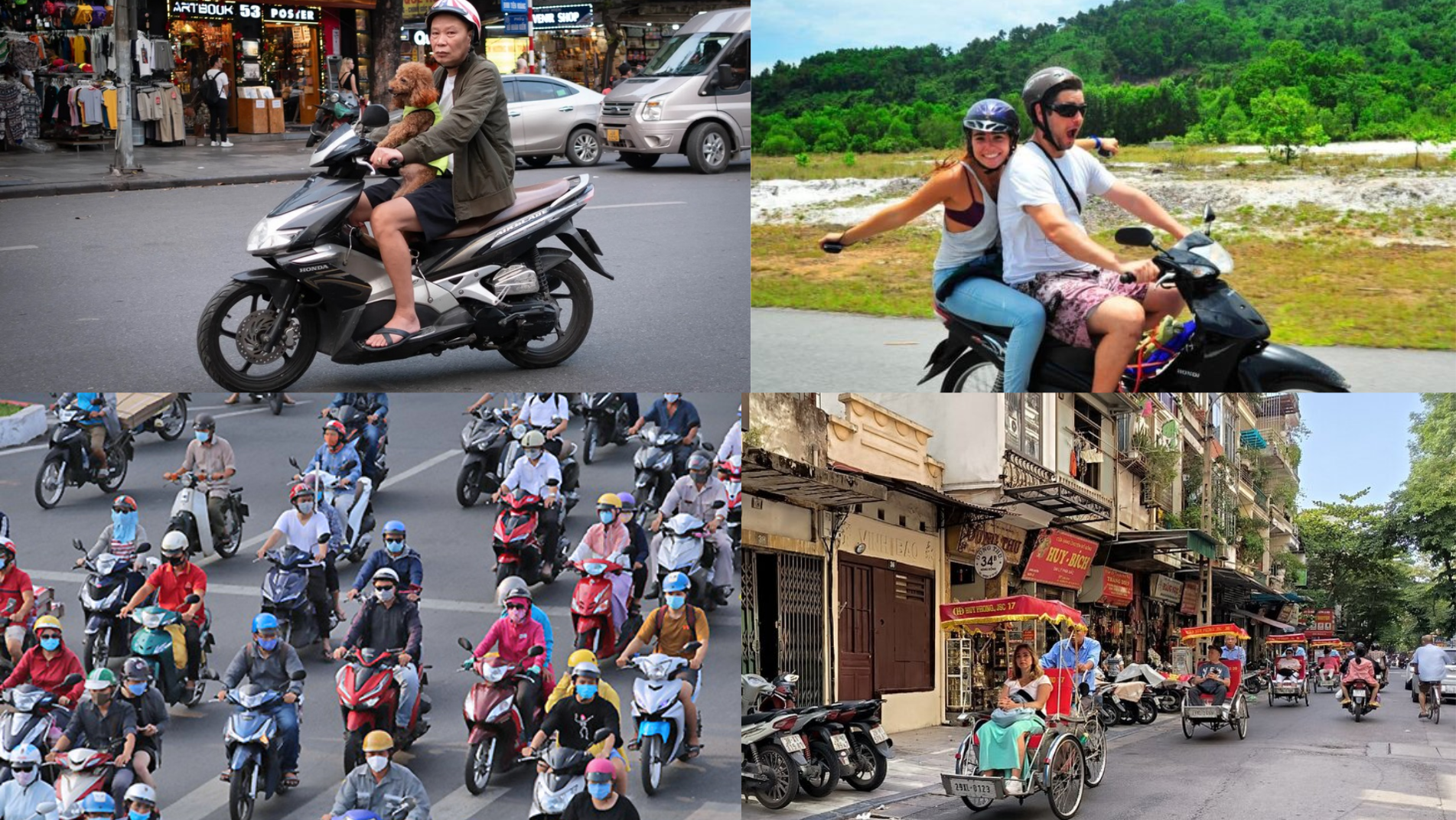 How to ride motorbike in Vietnam