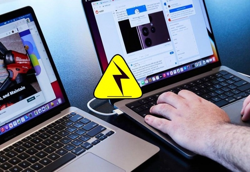 You may feel a slight electric sensation when charging a MacBook because it lacks proper grounding
