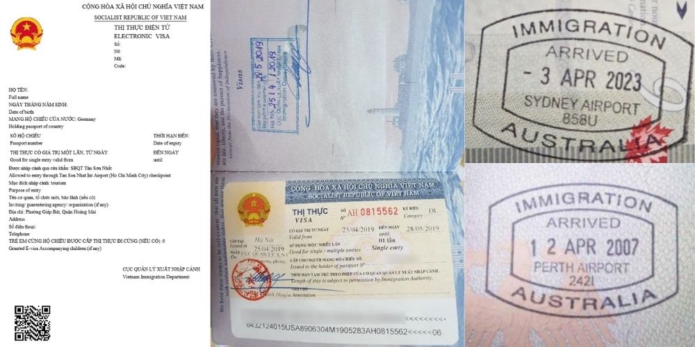 Vietnam visa options for Australians, including e-visa, visa on arrival, and embassy visa applications.