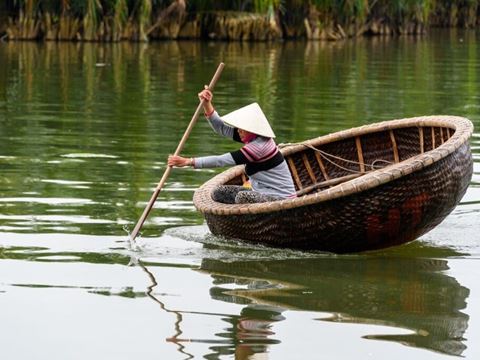 Day 10: Hoi An countryside: the market, Cam Thanh basket boats and a cooking class