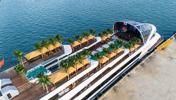 Dolphin 5-Star Ha Long Bay Family Day Cruise with Buffet & Kids’ Area