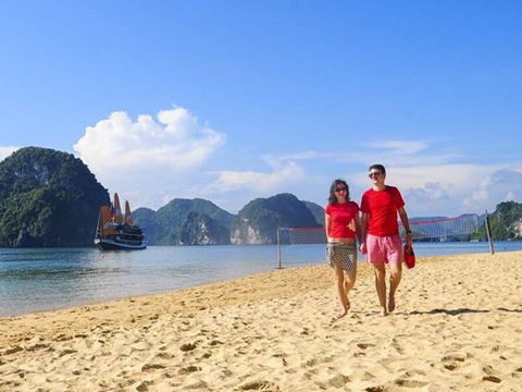 Day 9: Sunrise on the bay, a cave or Ti Top Island, then the road back to Hanoi