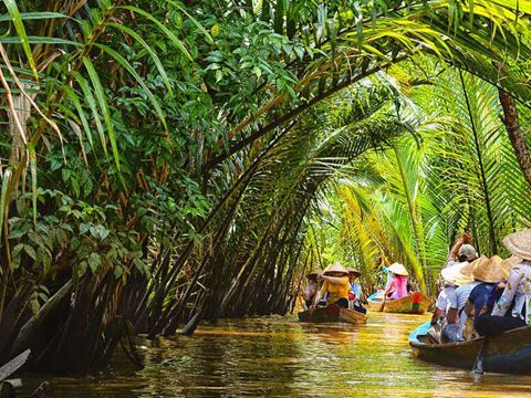 Day 2: Cu Chi Tunnels in the morning, the Mekong islands off My Tho in the afternoon