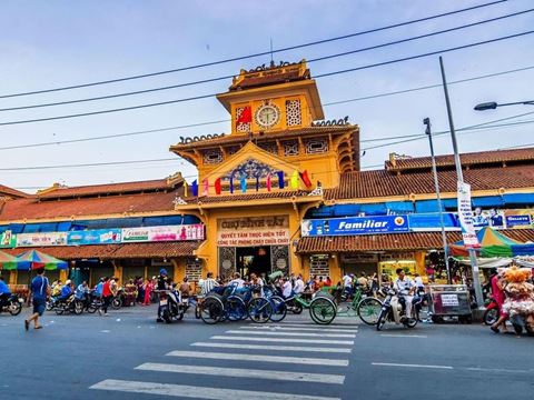 Day 4: Cu Chi Tunnels in the morning, then the landmarks of Saigon and Cho Lon