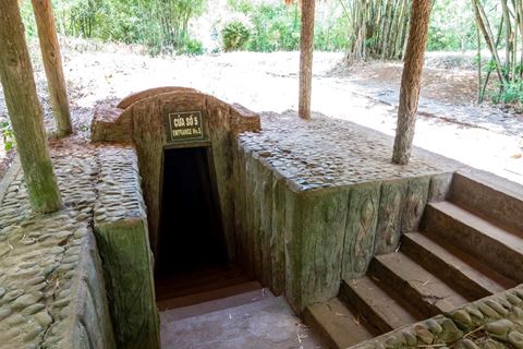 Cu Chi Tunnels in the morning, the Mekong islands off My Tho in the afternoon