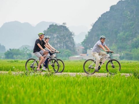 Day 2: Ninh Binh day trip: the Hoa Lu temples and a rowboat through the Trang An caves