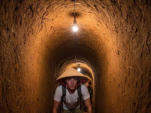 Day 2: Cu Chi Tunnels: a guided half day underground, then a free afternoon in Saigon