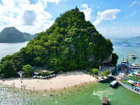 Day 9: Sunrise on the bay, a cave or Ti Top Island, then the road back to Hanoi