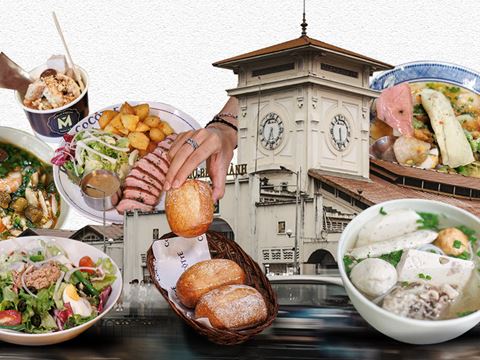 Day 1: Arrive in Saigon, with Ben Thanh Market and the street stalls a short walk away