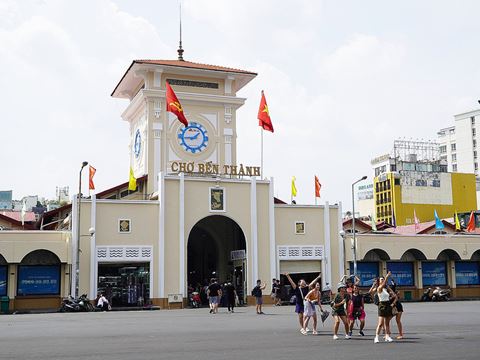 Day 10: Ben Thanh Market, then the drive to Tan Son Nhat for your flight home